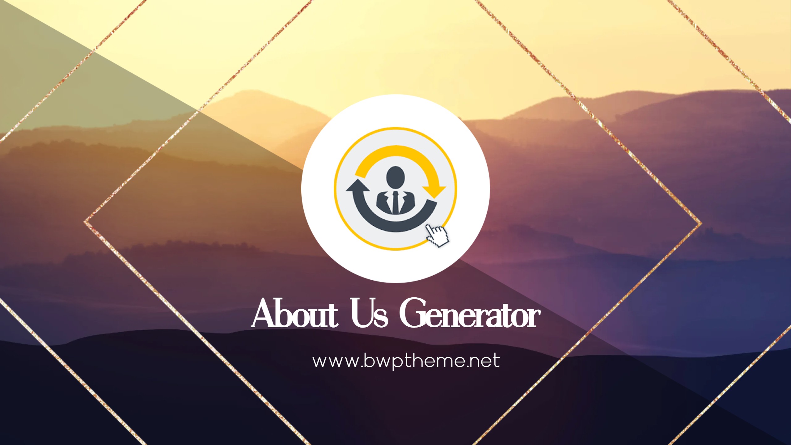 Best about us generator website bwptheme bwptheme for 